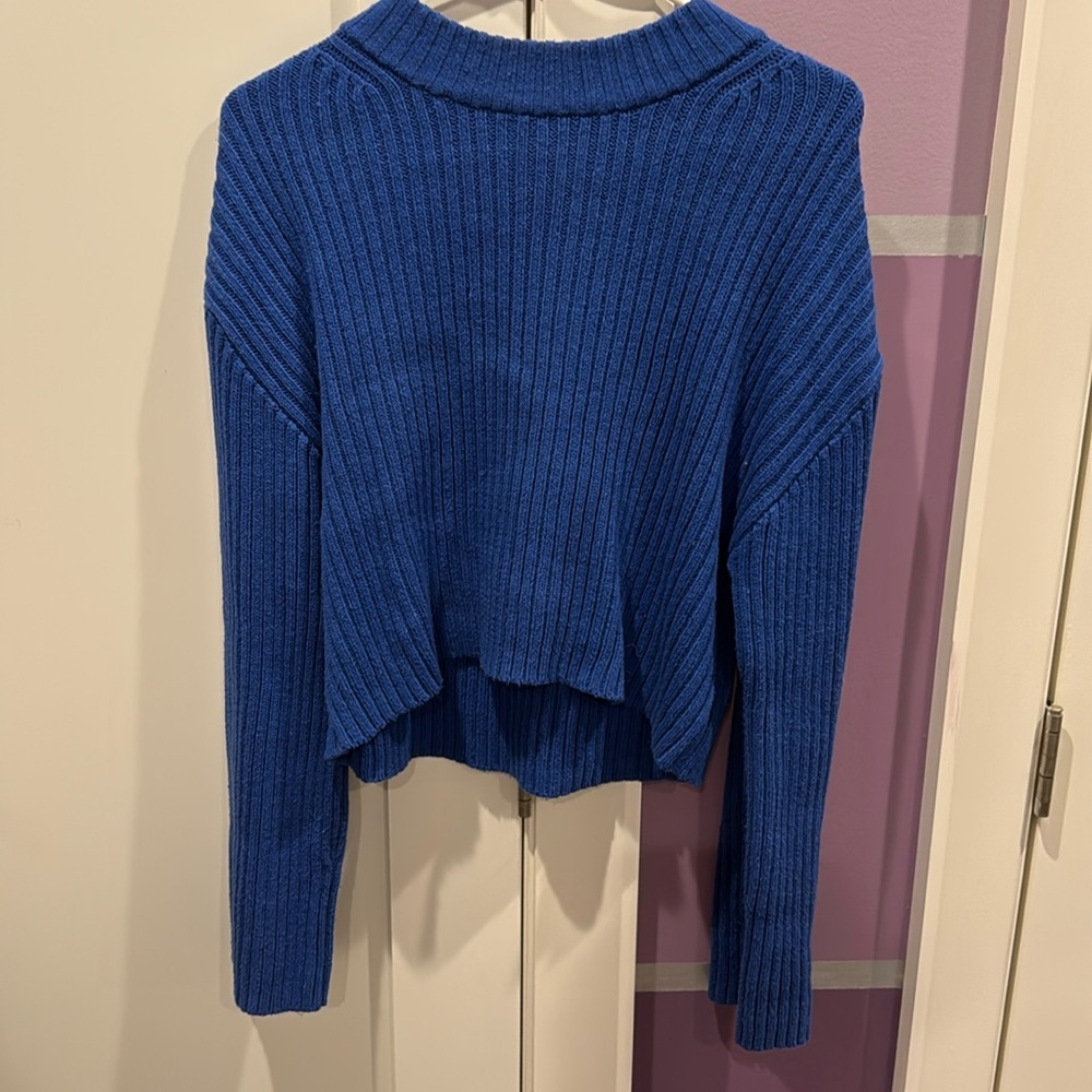 Blue HM sweater